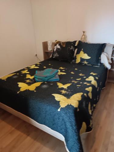 Postel nebo postele na pokoji v ubytování Gîte Holidays mon repos