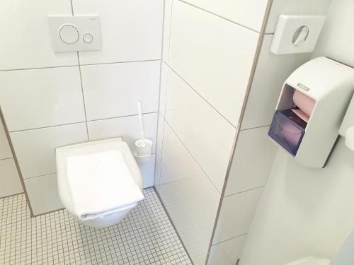 Ένα μπάνιο στο Aparthotel Sanni