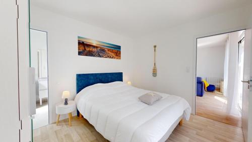 Postel nebo postele na pokoji v ubytování La Suite Brise Marine