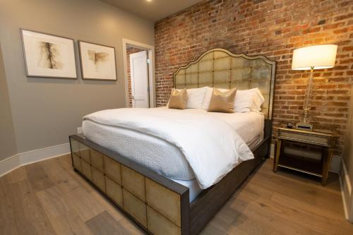 Postel nebo postele na pokoji v ubytování Harcol House