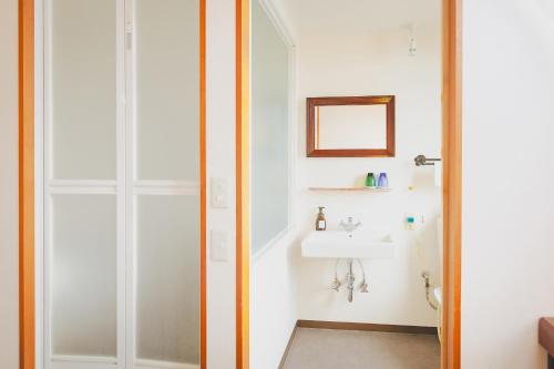 Koupelna v ubytování Van Cort Landt Hotel