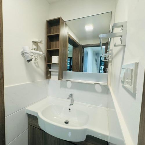 Ванная комната в Cozy 2B1R 6pax Condo Forest City 4C-1102