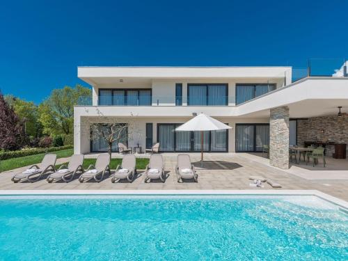 Villa in Novigrad with Pool and Sea Views