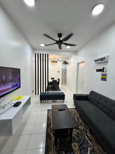 Televisyen dan/atau pusat hiburan di D’ Maziffa Homestay