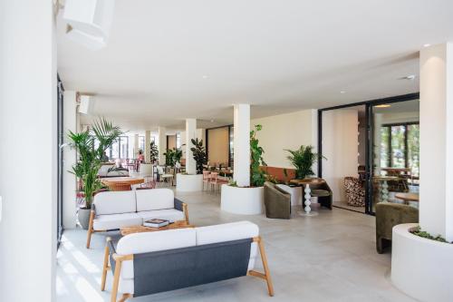 Posezení v ubytování Pacha Hotel