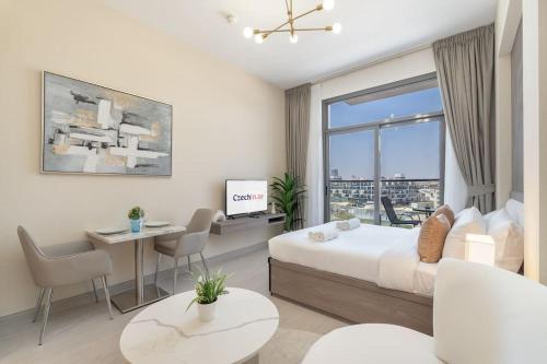 Modern Studio in Laya Heights, Pool & Gym Access