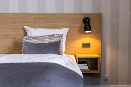 Katil atau katil-katil dalam bilik di HOTEL SØMA Aasiaat