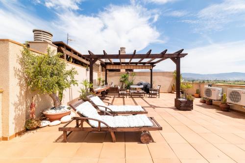 Marina Azul Ático junto al Mar en Salobreña con Parking Gratis