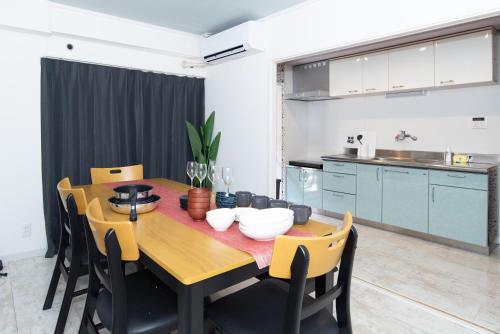 Køkken eller tekøkken på Maison D'or