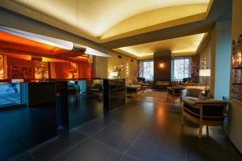 Posezení v ubytování 987 Design Prague Hotel