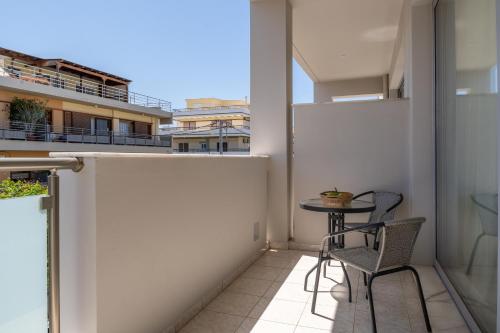 Balkón nebo terasa v ubytování Alpha Urban Suites