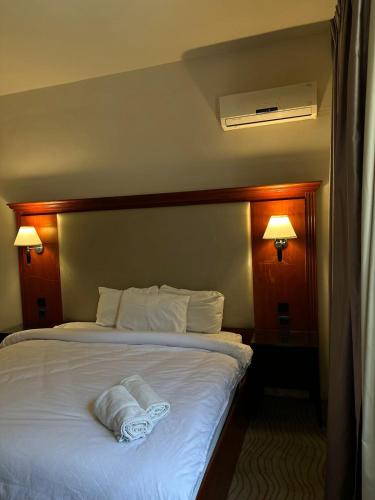 Postel nebo postele na pokoji v ubytování Pasha Boutique Hotel