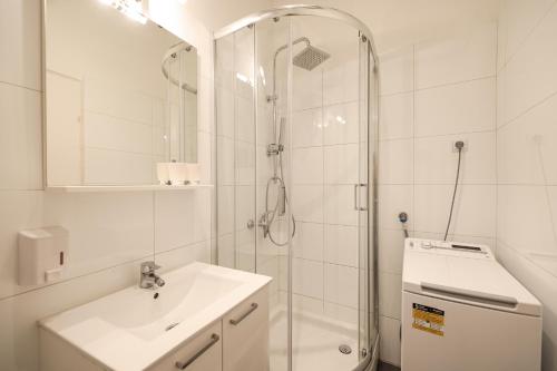 Kúpeľňa v ubytovaní Studio Kalelarga