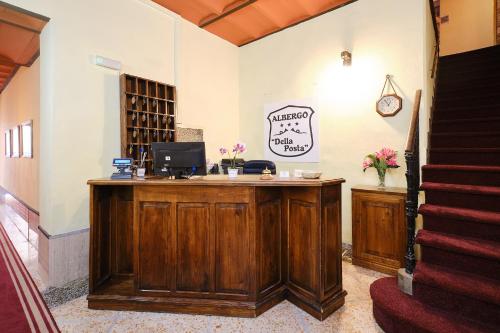 Vstupní hala nebo recepce v ubytování Albergo Della Posta