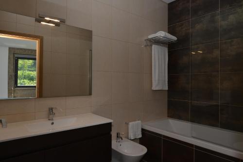 Et badeværelse på Quinta do Eido