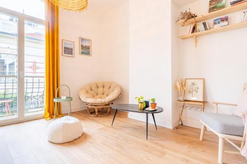 L'Atypique - Appt à 150m de la plage