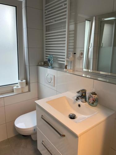Bilik mandi di Maja Appartement