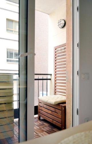 Ένα ή περισσότερα κρεβάτια σε δωμάτιο στο Hola Hostel Alicante