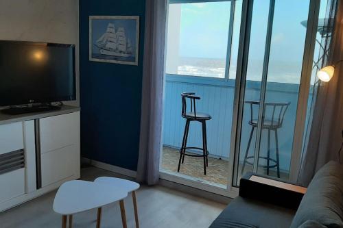 Appart vue sur mer, 2CH 4/6p parking privé