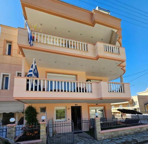 Budova, kde se apartmán nachází