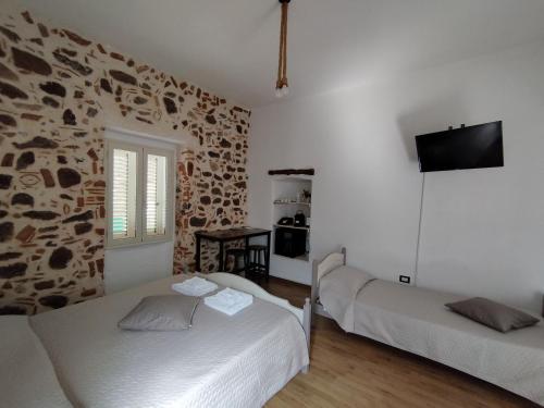 Postel nebo postele na pokoji v ubytování Bed And Breakfast Villa Bianca