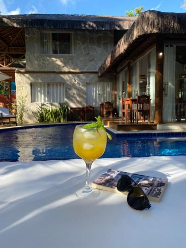 Kolam renang di atau dekat dengan Pousada Casa de Sapê