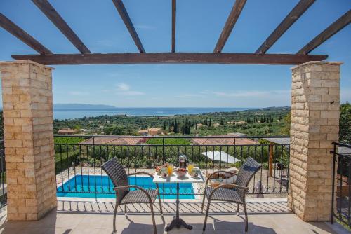 Πισίνα στο ή κοντά στο Trapezaki Garden Villas