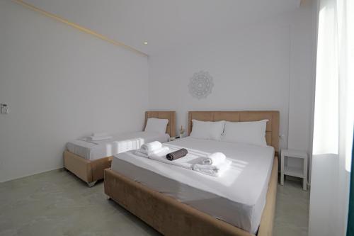 Ένα ή περισσότερα κρεβάτια σε δωμάτιο στο Central Garden Residence Sofia - Free Parking