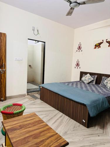 Katil atau katil-katil dalam bilik di Jaipur View