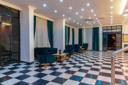 Χώρος καθιστικού στο DE MARE FAMILY Hotel