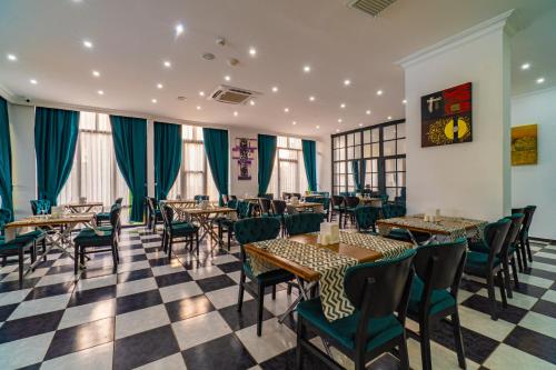 Εστιατόριο ή άλλο μέρος για φαγητό στο DE MARE FAMILY Hotel