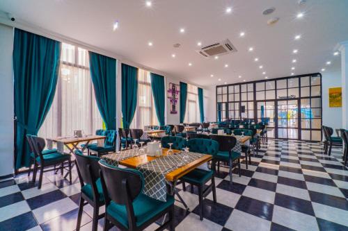 Χώρος καθιστικού στο DE MARE FAMILY Hotel