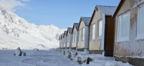 Hotel Spiti Villa Himalayan Brothers v zimě