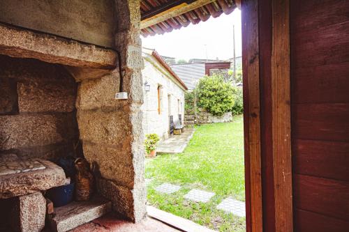 Zahrada ubytování Casa Chandebrito