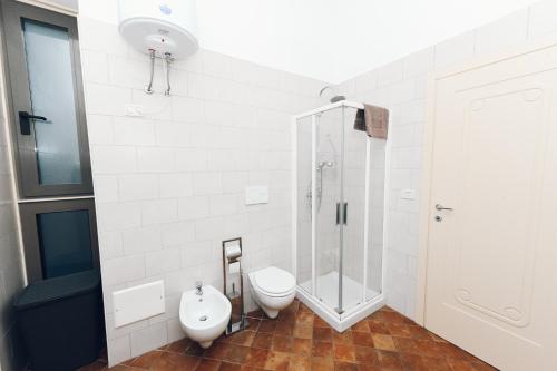 Koupelna v ubytování Verso Oriente