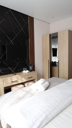 Katil atau katil-katil dalam bilik di AG Hotel Nazarbaeva
