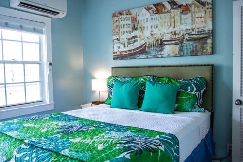 Postel nebo postele na pokoji v ubytování Caribbean House