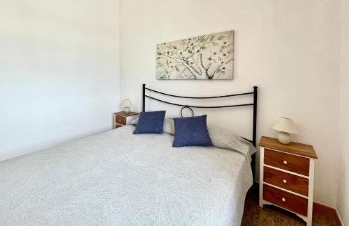 Postel nebo postele na pokoji v ubytování Casa Crono - Casa indipendente, fronte mare