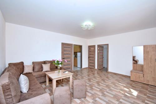 Χώρος καθιστικού στο Wizz Hotel