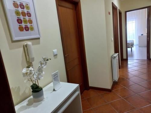 Koupelna v ubytování Barra Atlântica Apartment 1