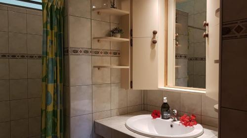Phòng tắm tại Villas TEAKAVEHERE - Fare TIPANIER