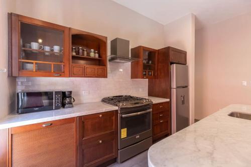 Dapur atau dapur kecil di Casita Victoria
