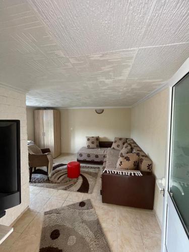 Χώρος καθιστικού στο Gazivoda apartman