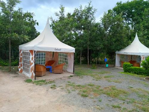 Zahrada ubytování THE MARA RESORT