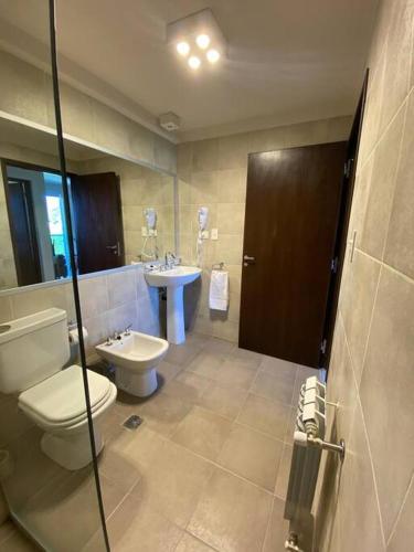 Vannituba majutusasutuses Elegancia y Confort Urbano