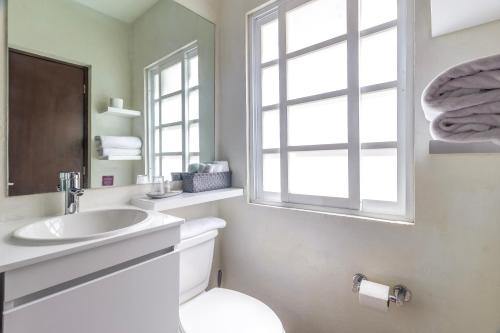 Bilik mandi di OM 686 URBAN LOFTS Narvarte