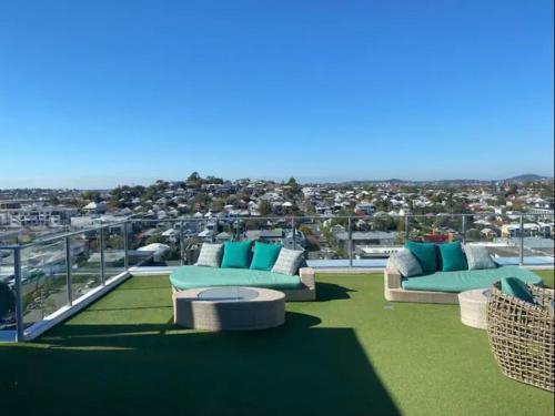 Un lugar para sentarse en Condo in Fortitude Valley