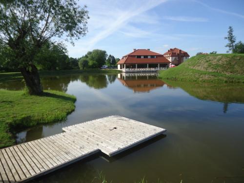 Výhled na řeku, která protéká v blízkosti bed and breakfast