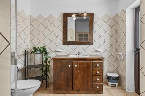 Et badeværelse på Casa Nadal - Playa Honda