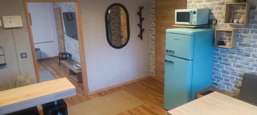Dapur atau dapur kecil di Haus MaRi
